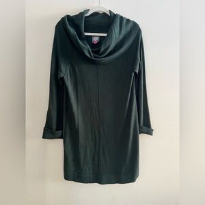 Vince Camuto Forest Green Cowl Neck Sweater
